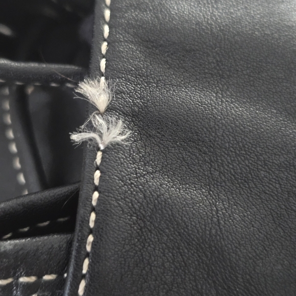 Coach Vintage 90\'s Y2K Elegant Black Leather Legacy Backpack 9569 main image 6